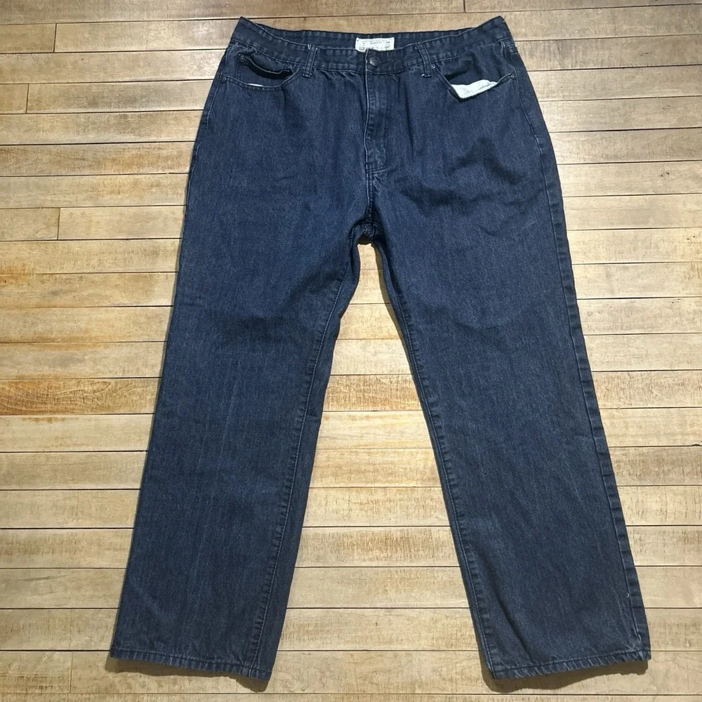 Vintage Ecko Unltd Jeans Men's‎ 38x30 Blue Relaxed Fit Baggy Wide Leg Y2K Skater